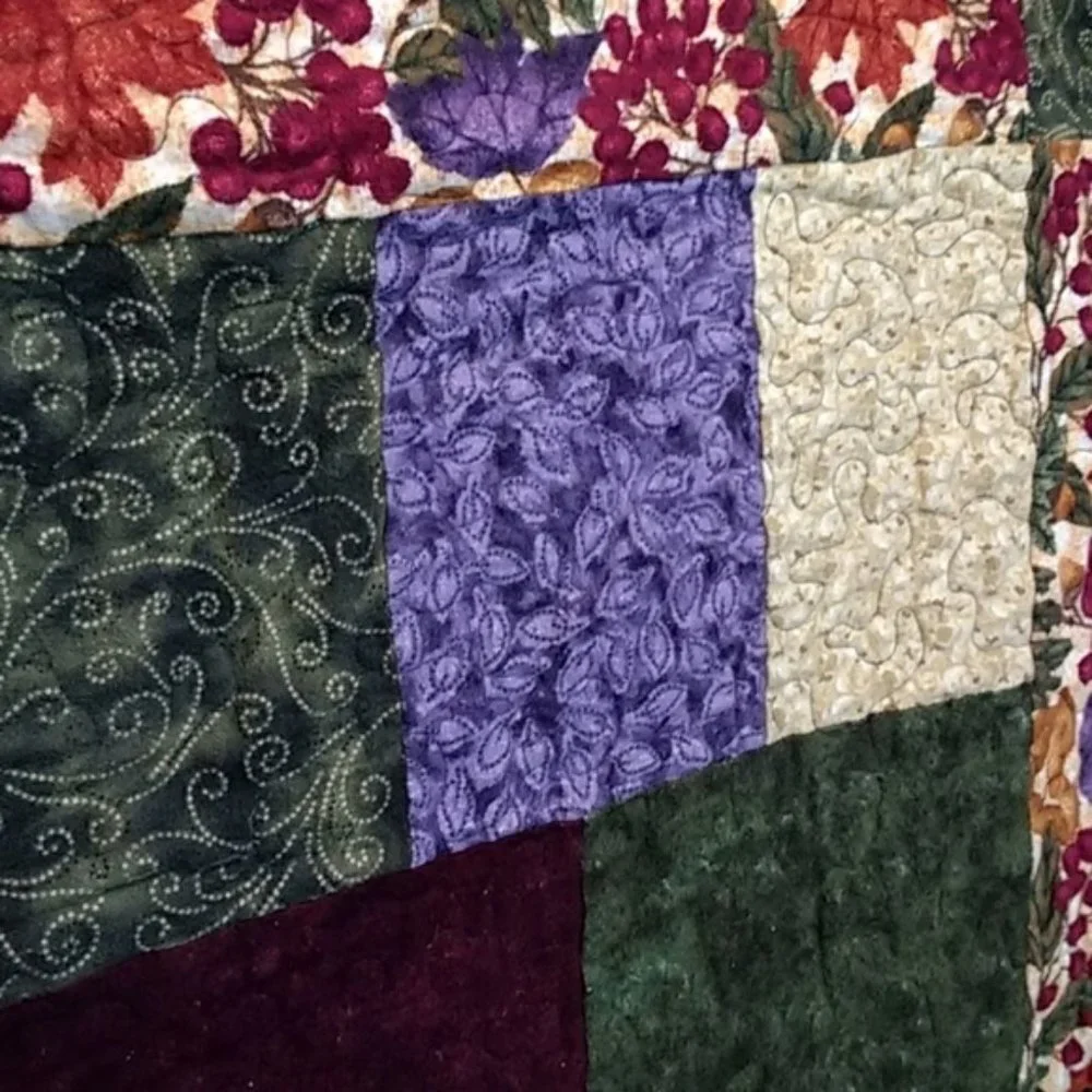 Fall Quilt Set - 3 piece